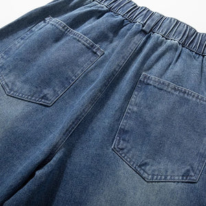 Machete Denim Loose Casual Trousers