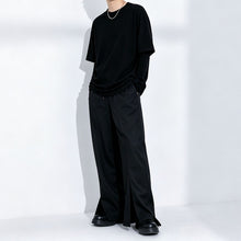 Load image into Gallery viewer, Japanese Loose High-waist Straight Wide-leg Pants
