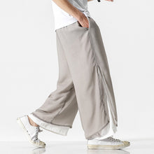 Load image into Gallery viewer, Double-layered Wide-leg Loose Trousers
