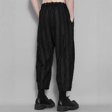 Load image into Gallery viewer, Striped Fringed Casual Pants
