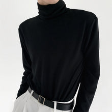 Load image into Gallery viewer, Soft Turtleneck Bottoming T-shirt
