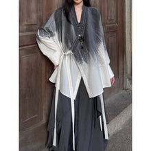Load image into Gallery viewer, Taoist Robe Tie-dye Shirt
