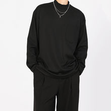 Load image into Gallery viewer, Wool Turtleneck Loose Base Layer T-shirt
