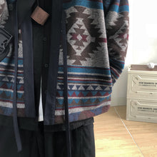 Load image into Gallery viewer, Reversible Japanese Retro Cardigan
