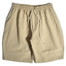 Load image into Gallery viewer, Loose-fit Casual Plaid Shorts

