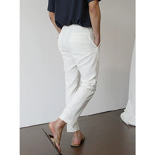 Load image into Gallery viewer, Casual Cotton-Linen Straight-Leg Trousers
