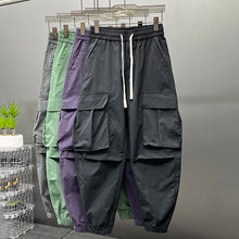 Load image into Gallery viewer, Retro Casual Workwear Ninth Pants
