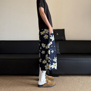 Daisy Loose Wide Leg Capri Pants