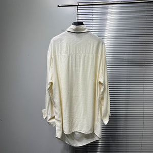 Irregular Loose Fake Two-piece Shirt