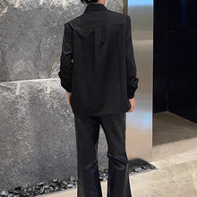 Load image into Gallery viewer, Loose-fitting Diamond-studded Shoulder Shirt
