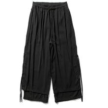 Load image into Gallery viewer, Japanese Style Cotton and Linen Side Strap Two-piece Culottes
