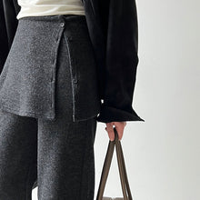 Load image into Gallery viewer, Two-piece Flared Casual Pants
