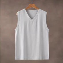 Load image into Gallery viewer, Loose Linen Sleeveless Vest
