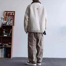 Load image into Gallery viewer, Winter Reversible Stand-up Collar Fleece Jacket
