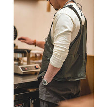 Load image into Gallery viewer, Retro Multi-pocket Dual-purpose Crossbody Vest
