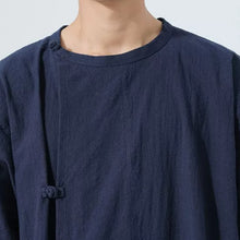 Load image into Gallery viewer, Retro Button-down Short-sleeved Shirt
