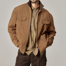 Load image into Gallery viewer, American Retro Washed Lapel Jacket
