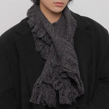 Load image into Gallery viewer, Distressed Shawl Tassel Scarf
