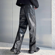 Load image into Gallery viewer, Punk PU Leather Motorcycle Pants

