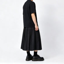 Load image into Gallery viewer, High-Waisted Pleated Wide-Leg Culottes Skirt-Pants
