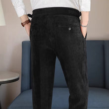 Load image into Gallery viewer, Chenille Naples Casual Straight-leg Suit Trousers
