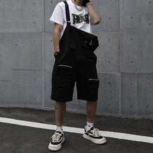 Load image into Gallery viewer, Summer Retro Multi-pocket Overalls
