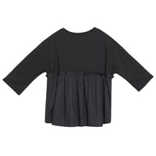 Load image into Gallery viewer, Loose-fitting Patchwork Casual T-shirt
