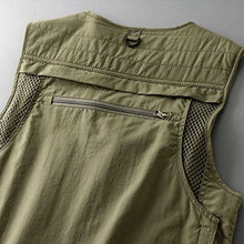 Load image into Gallery viewer, Multi-pocket Loose Casual Work Vest
