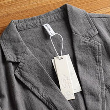 Load image into Gallery viewer, American Retro Casual Linen Blazer
