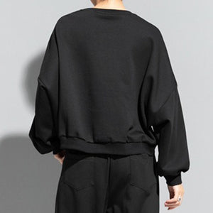 Batwing Sleeve Casual Loose Sweatshirt