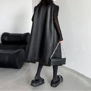 Winter Retro Lapel Plus Velvet Thickened Vest