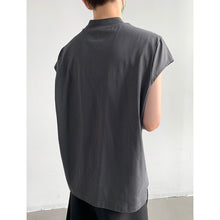 Load image into Gallery viewer, Summer Loose-fitting Mock Neck Vest
