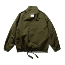 Load image into Gallery viewer, Stand-up Collar Loose Casual Solid Color Jacket
