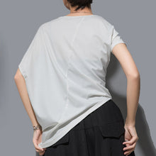 Load image into Gallery viewer, Irregular Loose Bat Sleeve T-shirt
