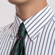 Load image into Gallery viewer, French Business Point Collar Striped Shirt
