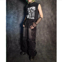 Load image into Gallery viewer, Dark Striped Sleeves Gloves
