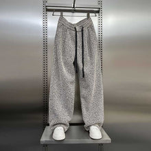 Load image into Gallery viewer, Retro Casual Chenille Wide-leg Pants
