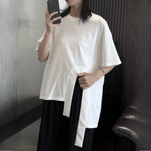 Load image into Gallery viewer, Loose Irregular Slit T-shirt

