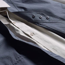 Load image into Gallery viewer, Japanese Style Contrast Color Stitching Fake Two-piece Vest T-shirt
