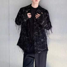 Load image into Gallery viewer, Retro Tassel Casual Suit Jacket
