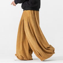 Load image into Gallery viewer, Corduroy Straight Wide-leg Harem Pants
