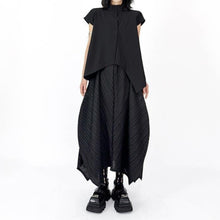 Load image into Gallery viewer, Women's Irregular Stand-up Collar Casual Shirt
