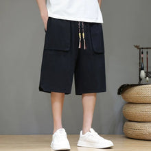 Load image into Gallery viewer, Thin Loose-fitting Straight-leg Casual Shorts
