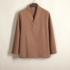 Loose Fit Pullover Solid Zen T-Shirt