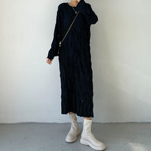 Load image into Gallery viewer, Round Neck A-line Loose Long Skirt
