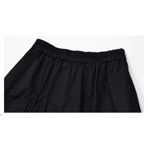 Dark layered pocket skirt