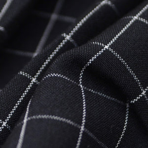 Irregular Plaid A-line Skirt