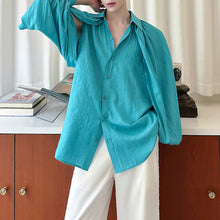 Load image into Gallery viewer, French Loose Solid Color Design Shirt
