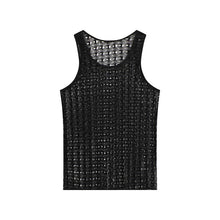 Load image into Gallery viewer, Chain Link U-neck Cutout Sleeveless Vest
