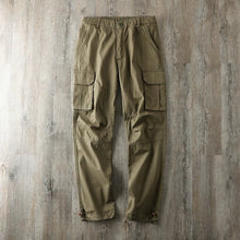 Load image into Gallery viewer, Multi-pocket Straight-leg Casual Trousers
